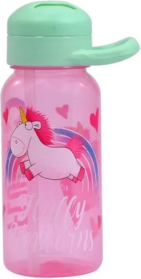 Plastová fľaša na vodu UNICORN 400ml