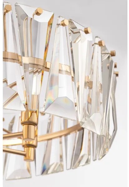 Maytoni MOD043PL-06G - Luster na reťazi PUNTES 6xE14/60W/230V zlatá