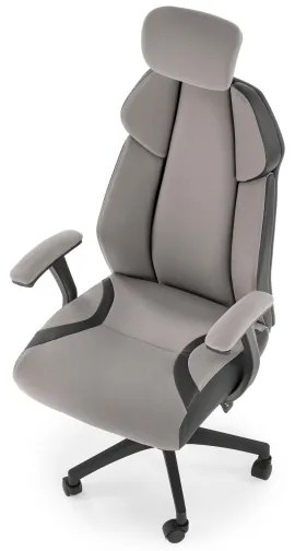 Kancelárska stolička HIRU sivá/čierna