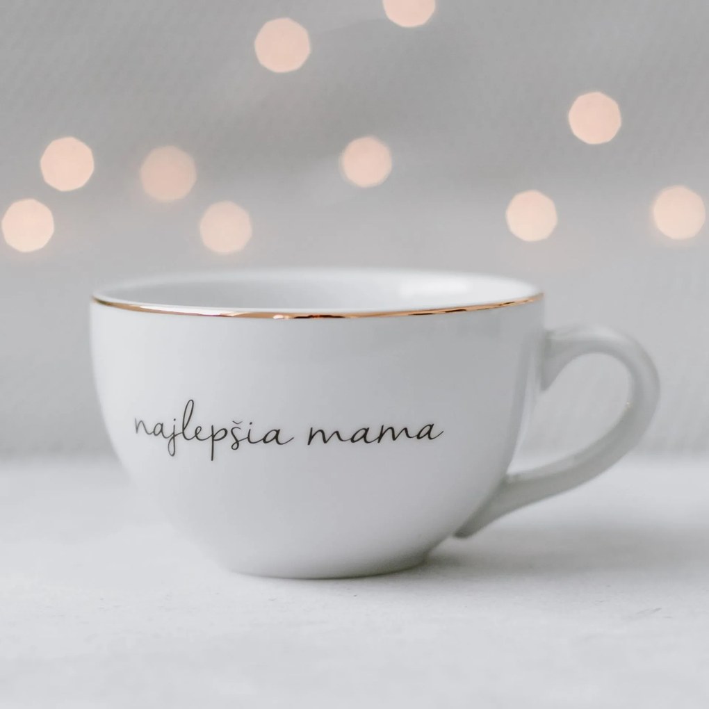 Bella Rose Porcelánový hrnček Najlepšia mama 300 ml