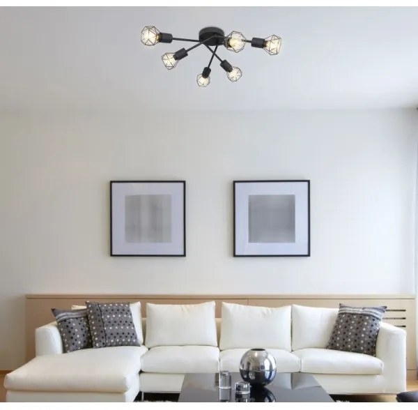 Globo 54802S-6 - Prisadený luster XARA 6xE14/40W/230V