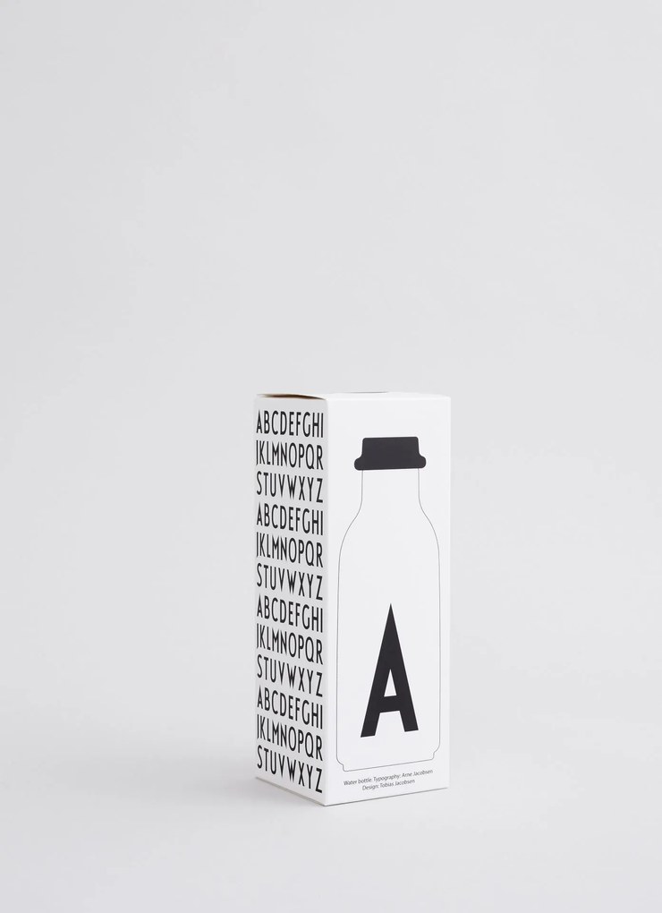 DESIGN LETTERS Fľaša na vodu Letters 500 ml L