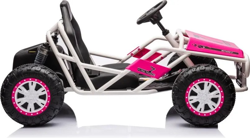 LEAN CARS Batéria Buggy A8812 Pink 24V