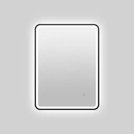 Zrkadlo so senzorom SAT Vision 60x80 cm čierna SATZVI6080CE