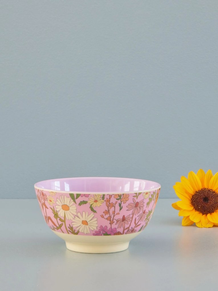 rice Melamínová miska Daisy Dearest Print Medium