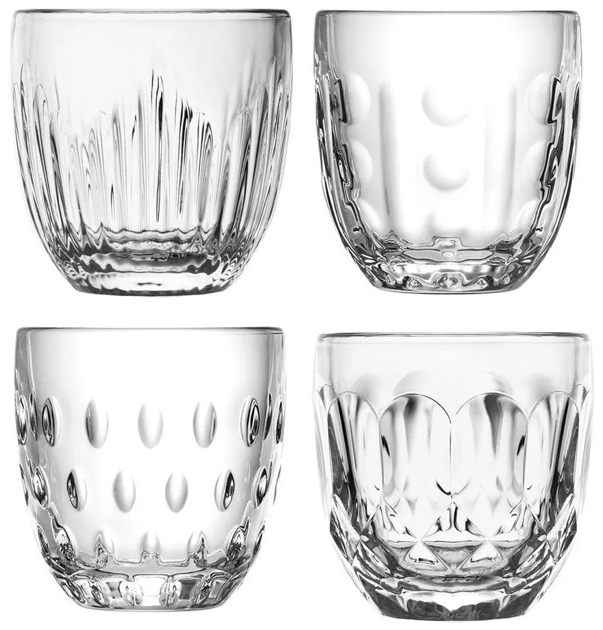 Poháre v súprave 4 ks 220 ml Troquet – La Rochére