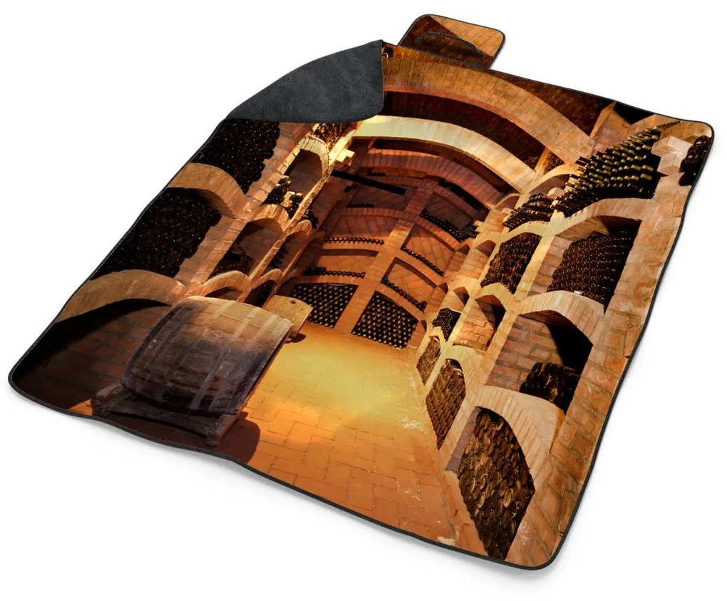 Sablio Plážová deka Vínna pivnica: 200x140 cm