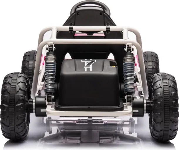 LEAN CARS Elektrické autíčko Buggy A8812 24V, ružové