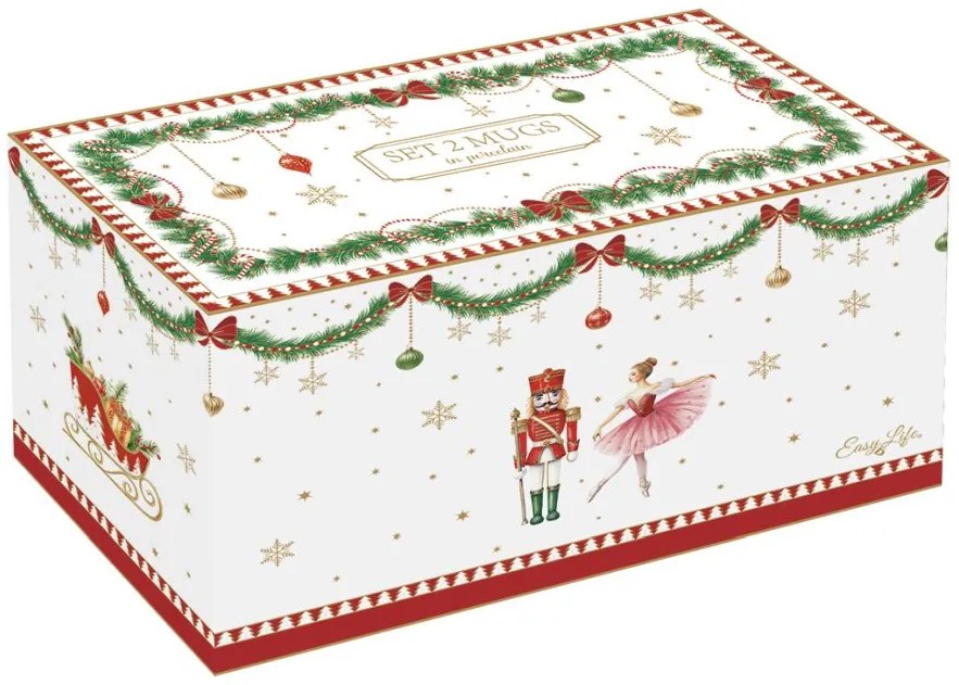 Set vianočných hrnčekov 2ks