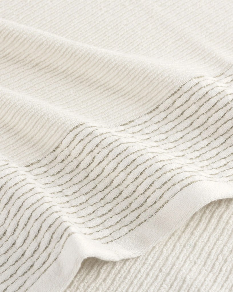 Uterák Ripple 70x140 cm ivory