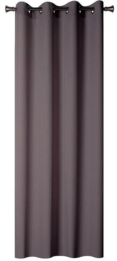 Záves OXFORD 140x260 tmavosivý