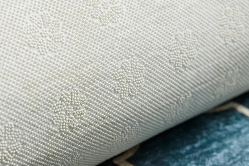 Dywany Łuszczów, Kusový koberec ANDRE Maroccan trellis 1181 blue, 160x220, modrá, chodba / predsieň