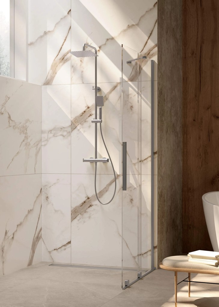 Deante Shower wall, walk-in - sliding