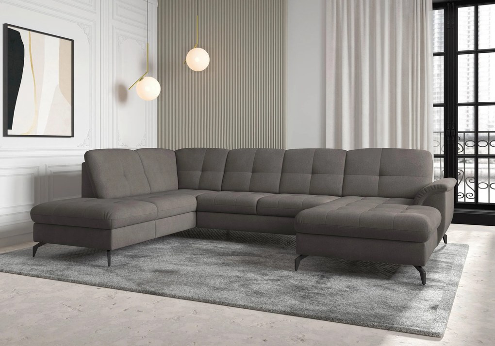 XXXLutz SEDACIA SÚPRAVA, textil, grafitová Sit & More - Sedačky - 00014401333V