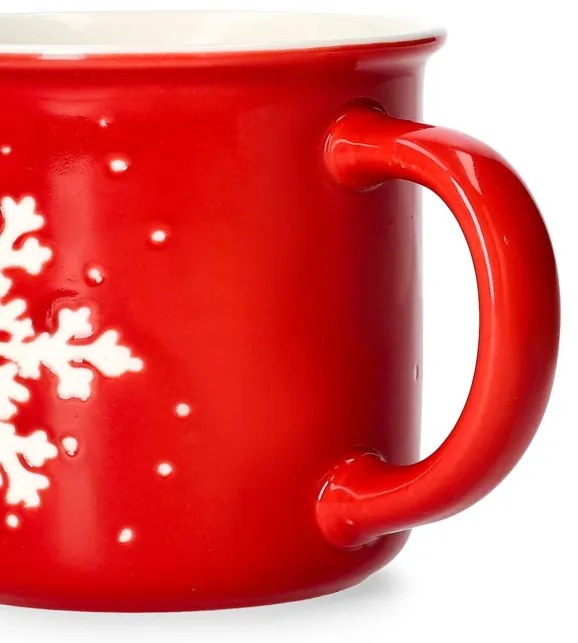 Sada dvoch hrnčekov TRINKIE so snehovými vločkami 802107 360 ml