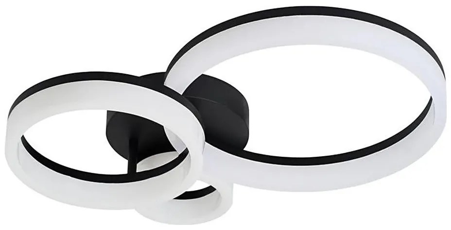 Searchlight 62793BK - LED Stmievané stropné svietidlo TRIPLE LED/25W/230V