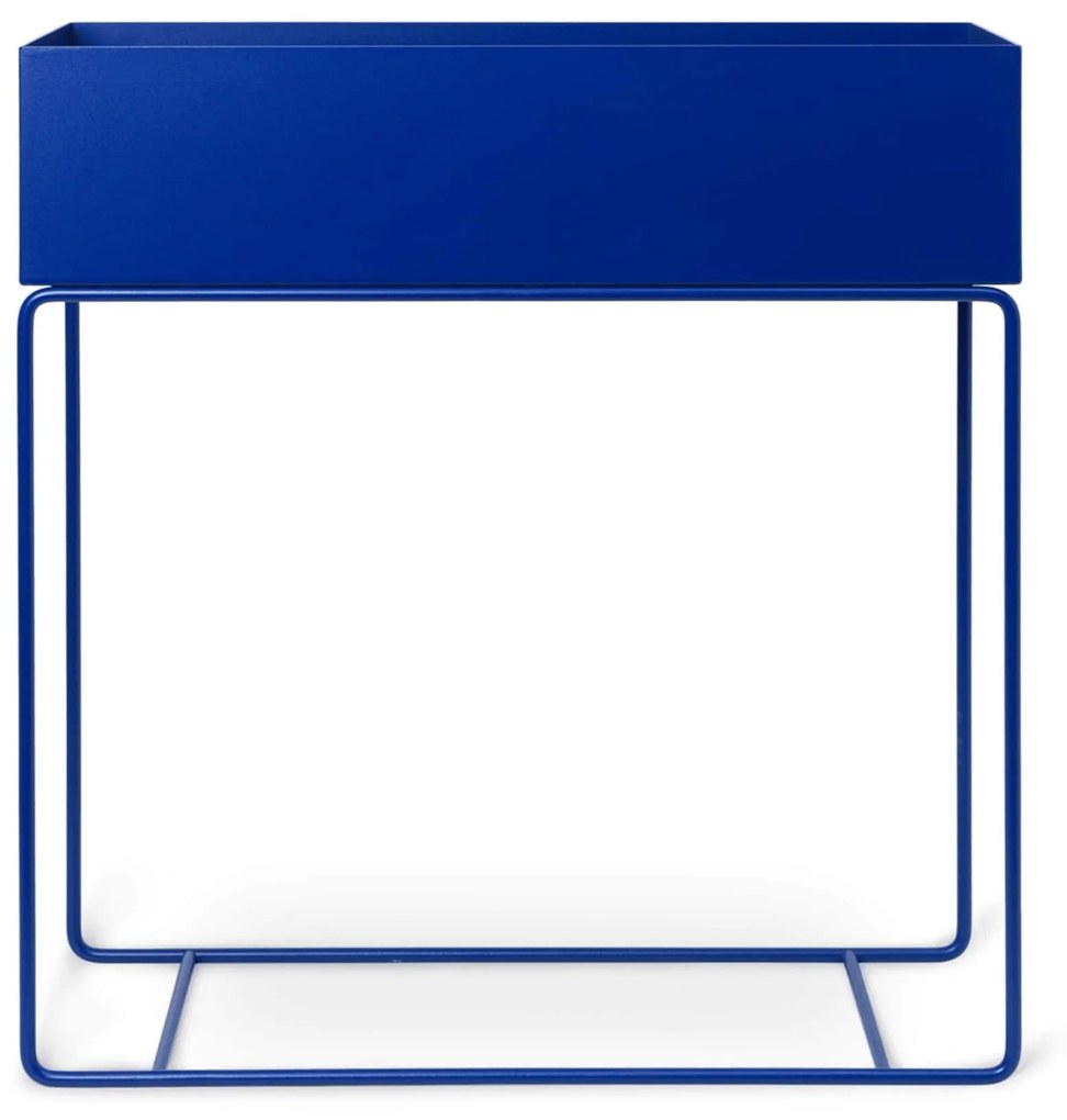 Ferm Living Stojan na kvetiny Plant box Bright Blue