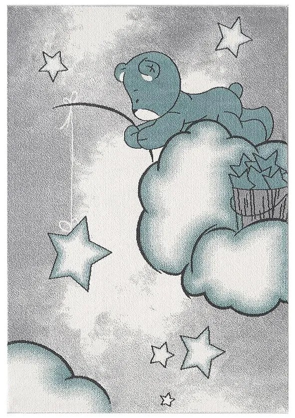 Koberec Frisee Soft Kids 0,8/1,5 0580A šedá