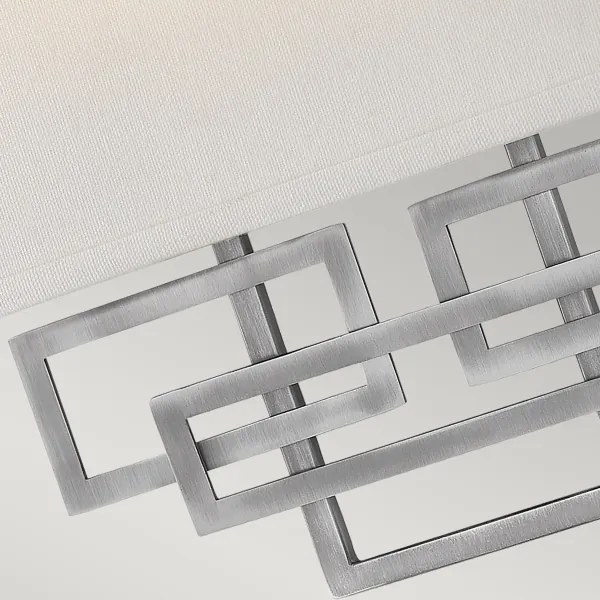 Hinkley HK-LANZA2-AN - Nástenné svietidlo LANZA 2xE14/60W/230V chróm