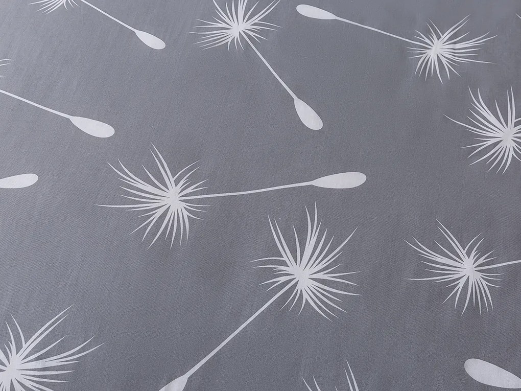 XPOSE® Francúzske bavlnené obliečky DANDELIA DUO - sivé/biele