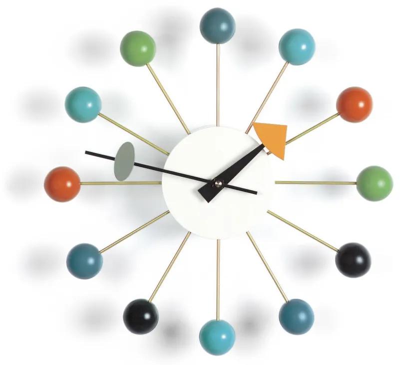 Vitra Hodiny Ball Clock, multicolor