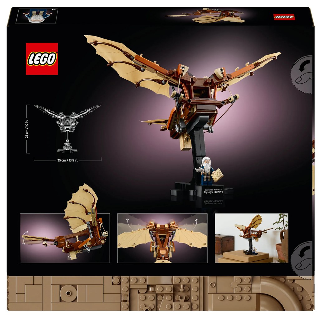 Lego®  Icons 10363 Lietajúci stroj Leonarda da Vinciho  (100396791)
