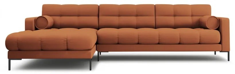 Rohová pohovka v tehlovej farbe (ľavý roh) Bali – Cosmopolitan Design