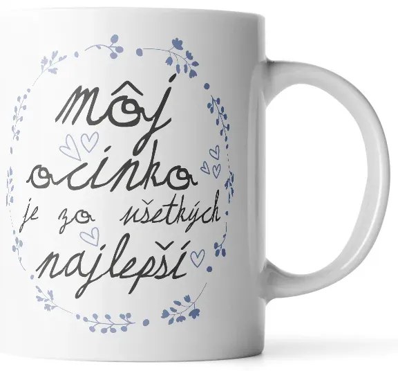 Sablio Hrnček Môj otecko je ten zo všetkých najlepší - 200 ml - espresso