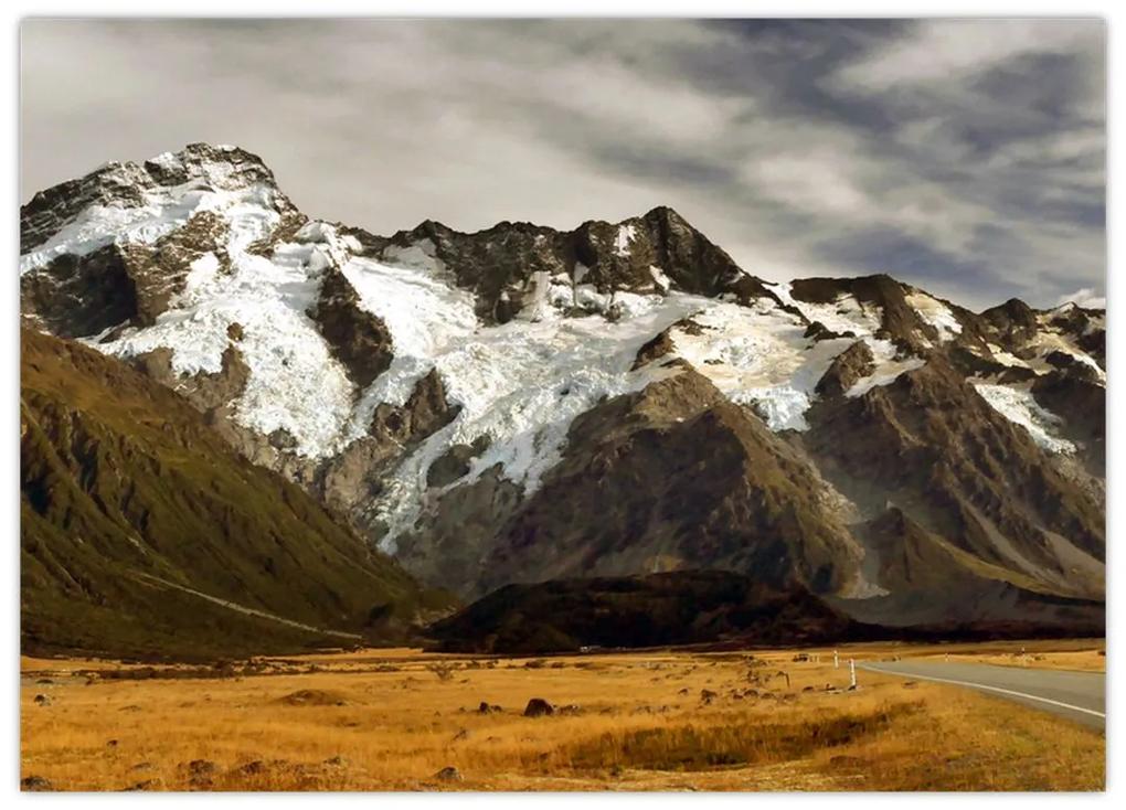 Obraz hory Sefton, Nový Zéland (70x50 cm)