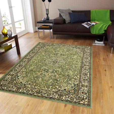Koberce Breno Kusový koberec SOLID 55/APA, zelená, viacfarebná,240 x 340 cm