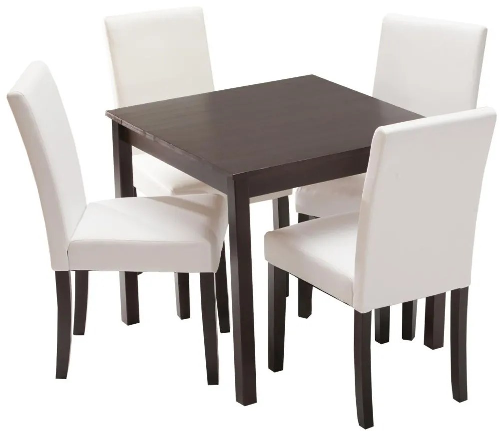 IDEA nábytok Jedálenský stôl 8842 tmavohnedý