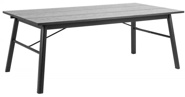 Hector Jedálenský stôl Carver 200x100 cm čierny