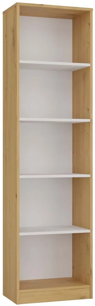 Regál Onyx R50 50 cm dub Artisan/bílý