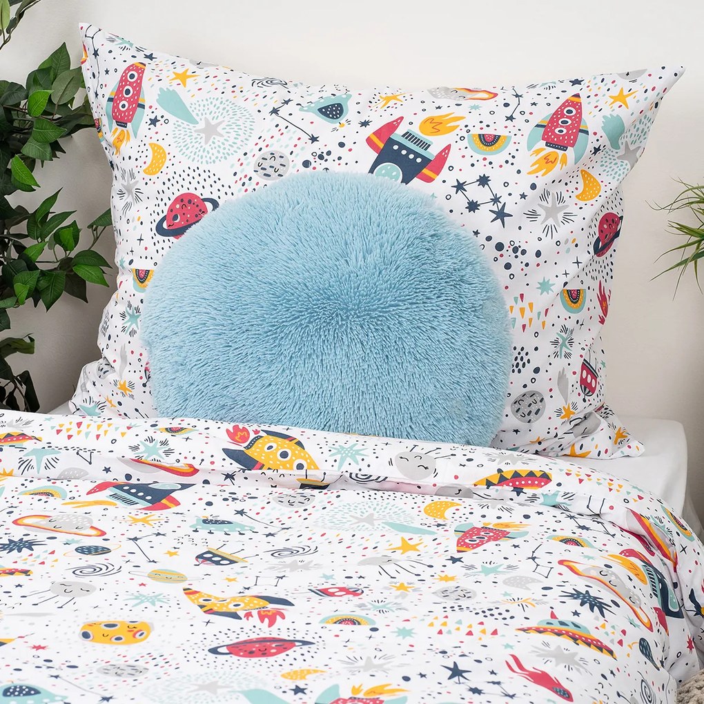 4Home Detské bavlnené obliečky Cosmic Adventure, 140 x 200 cm, 70 x 90 cm