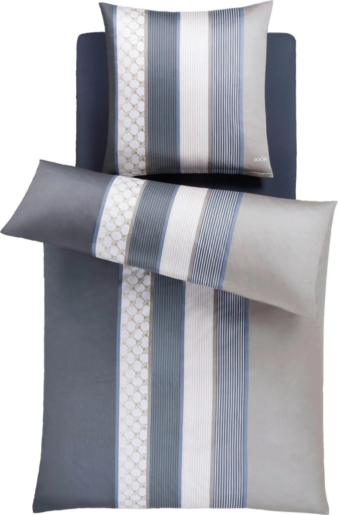 XXXLutz POSTEĽNÁ BIELIZEŇ, makosatén, antracitová, sivá, 135/200 cm Joop! - Online Only bytové doplnky - 004977057203