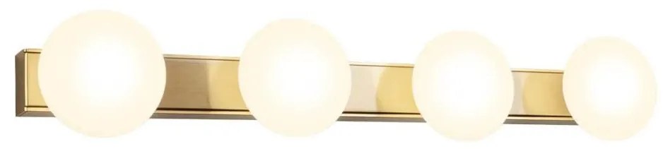 Redo 01-4310 - LED kúpeľňové stropné svietidlo OVUM 4xLED/5W/230V IP44 mosadz