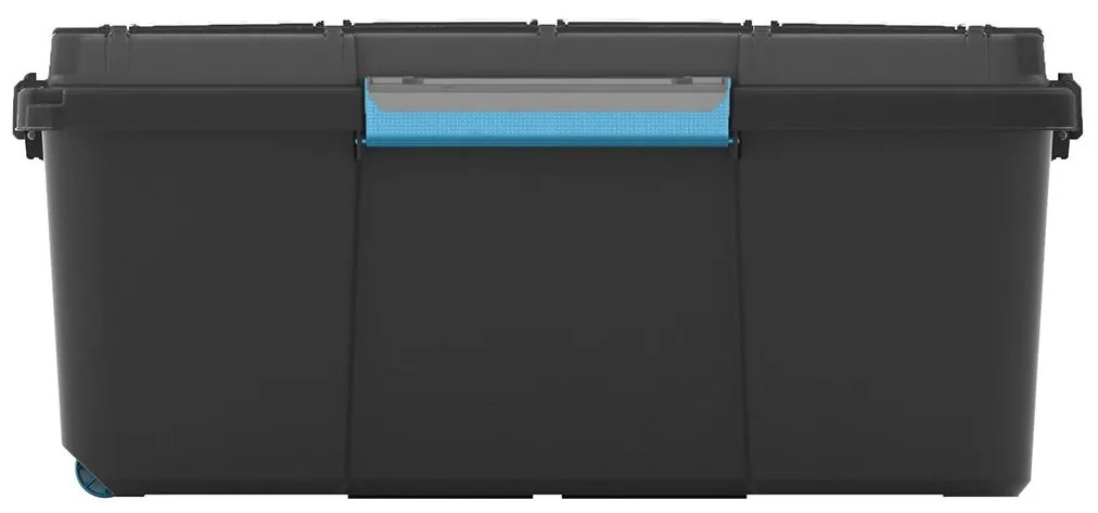 Úložný box z recyklovaného plastu s vekom, Scuba L - 74 l, 35x78x39,5 cm