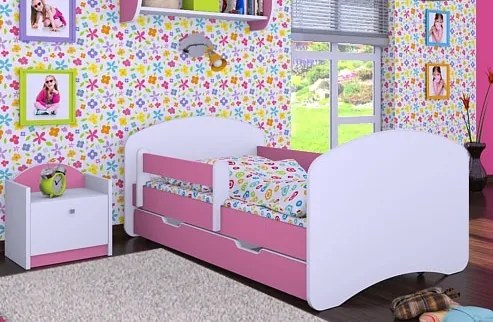 Detská posteľ so šuplíkom 180x90cm HAPPY bez motívu