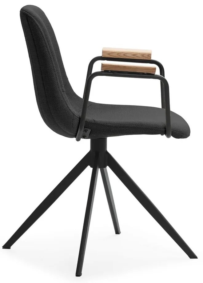 Čierne jedálenské stoličky v súprave 2 ks Tali – Marckeric