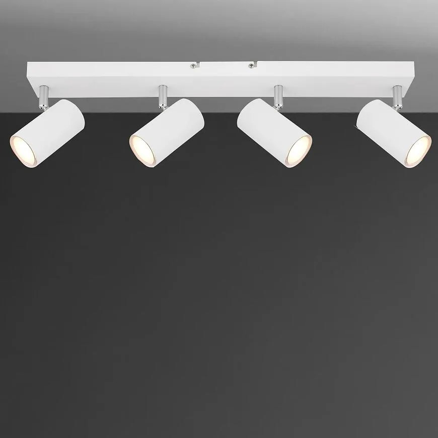 Stropné bodové svietidlo 57911-4W biely LS4