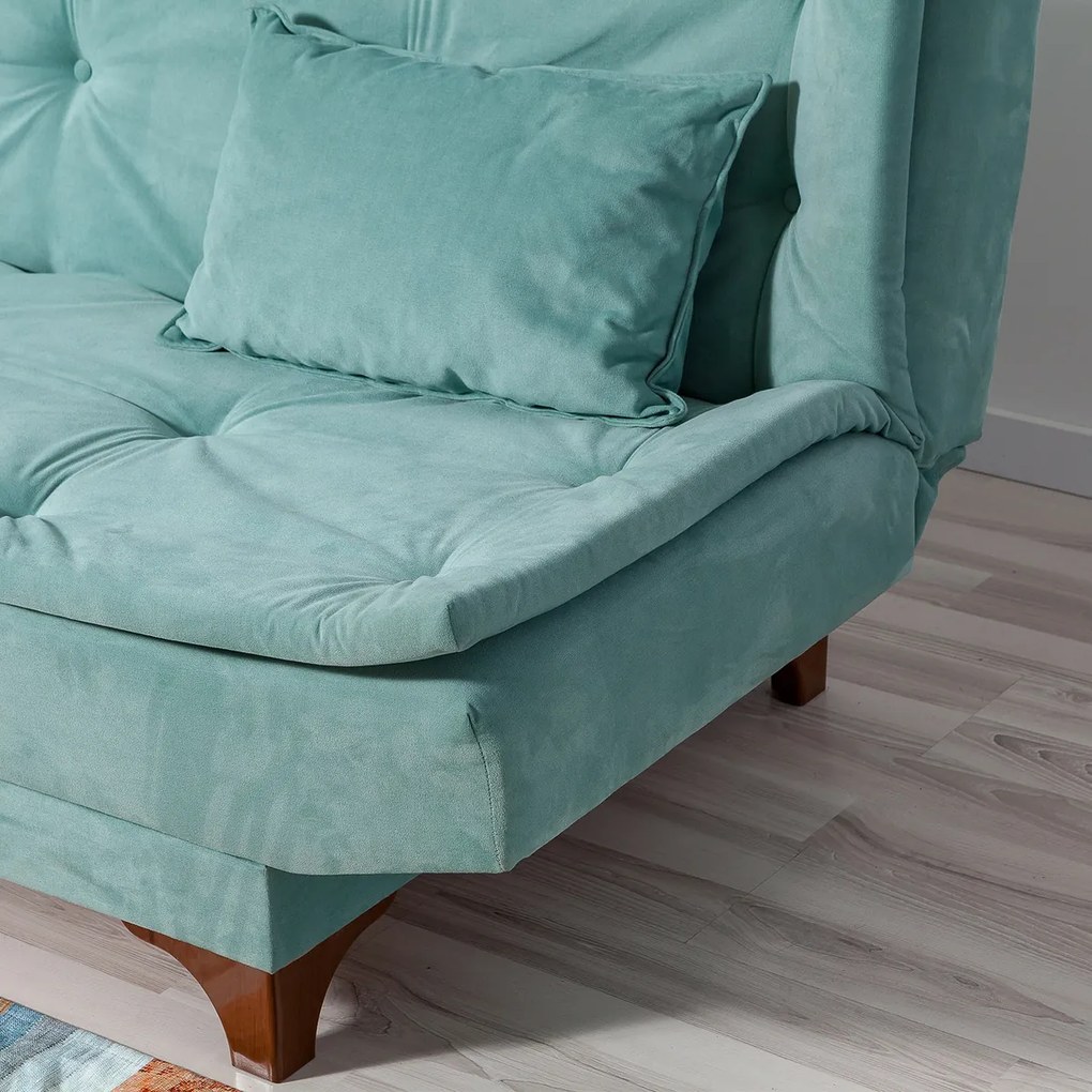 Rozkladacia pohovka Kelebek Sea Green