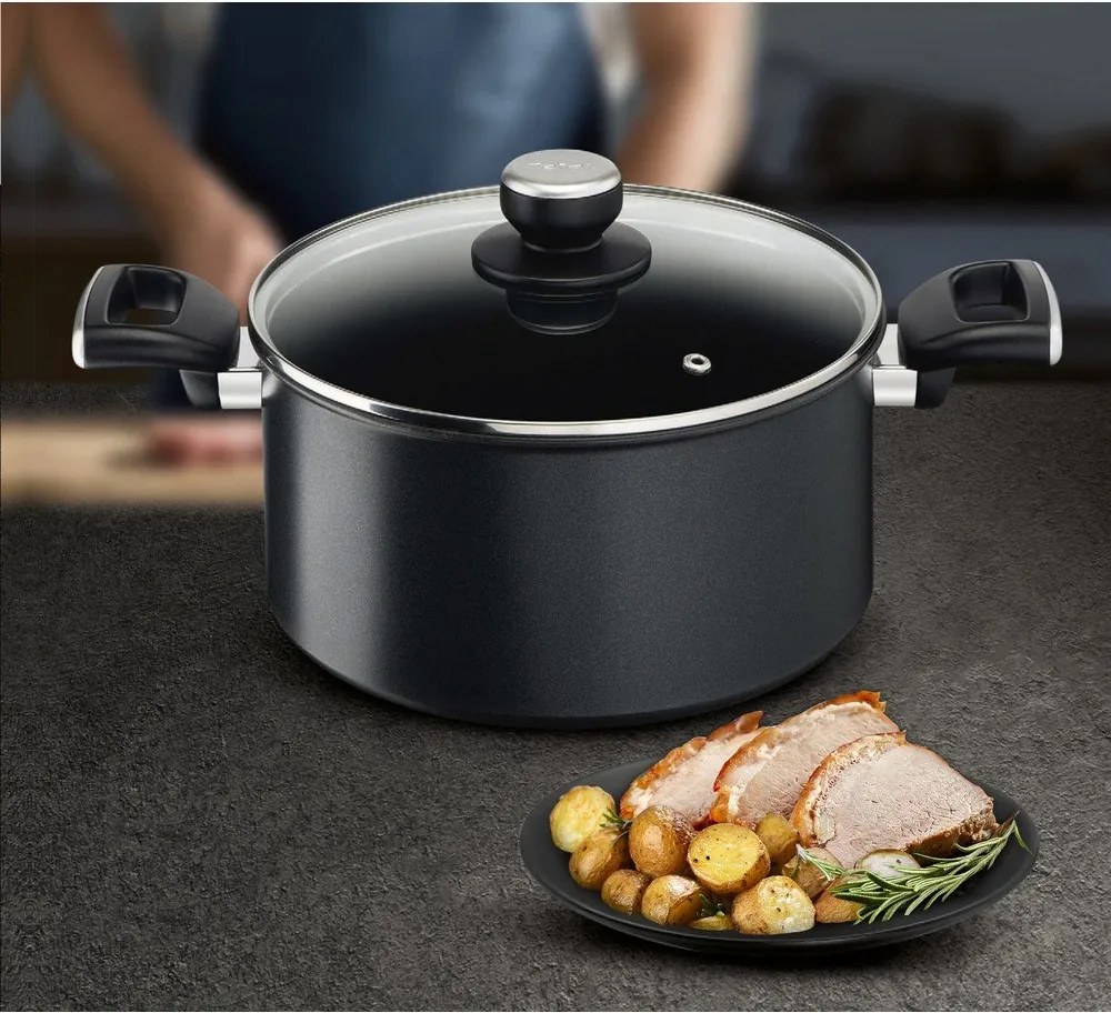 Hrniec s pokrievkou/s nepriľnavým povrchom 5,2 l Unlimited G2554672 – Tefal