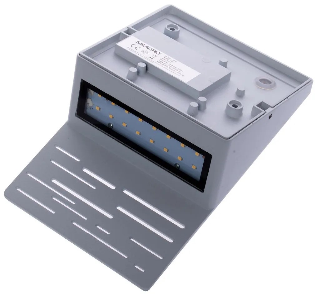 Exteriérové nástenné LED svietidlo Line, 1x LED 10w, biele