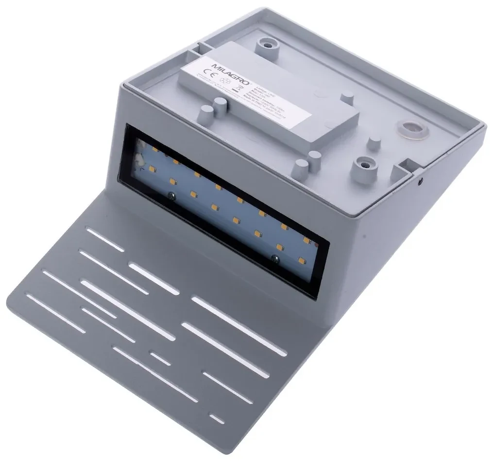 Exteriérové nástenné LED svietidlo Line, 1x LED 10w, biele