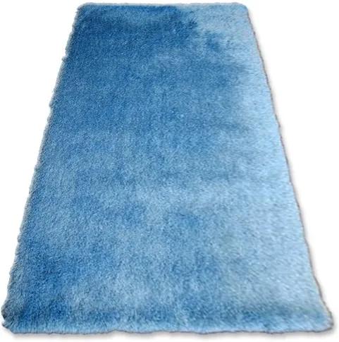 3kraft Kusový koberec SHAGGY MACHO MARTIN modrý