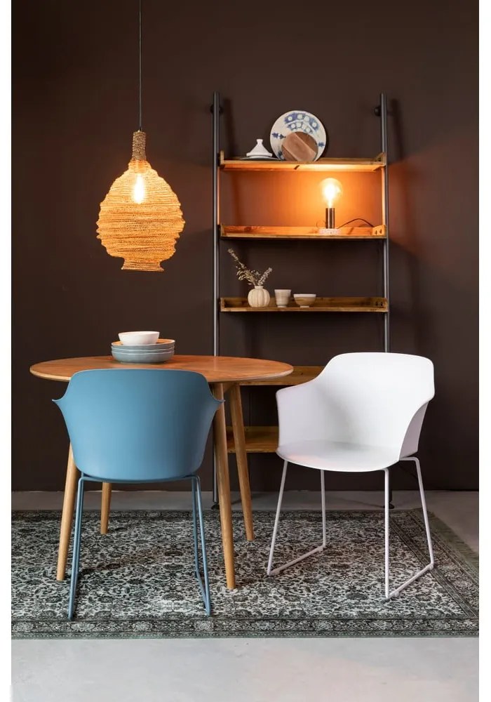 Závesné svietidlo v zlatej farbe White Label Lena, ø 37 cm