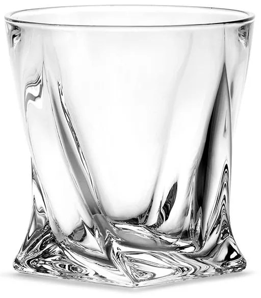 BOHEMIA PRESTIGE QUADRO POHÁR NA WHISKY V TUBE 340 ML SADA 2KS