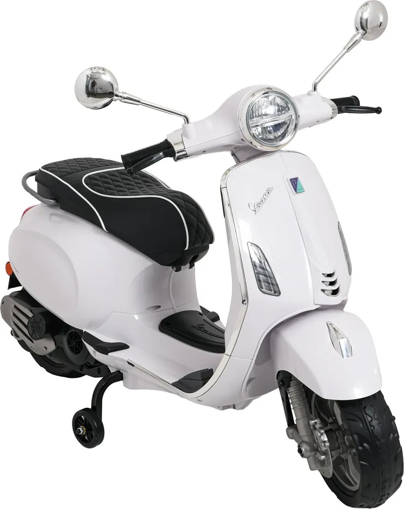 Ramiz Detský skúter Vespa ROMA biely