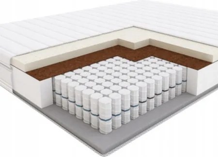 Taštičkový matrac Lambada 180x200 cm Hilding Pružinový Probiotex Kokos H3