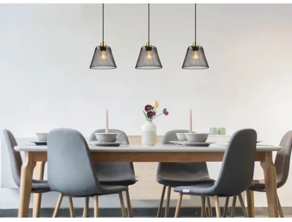 Globo 15646-3H - Luster na lanku BAKU 3xE27/40W/230V